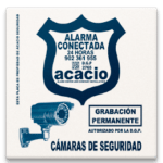 Placas disuasorias Acacio